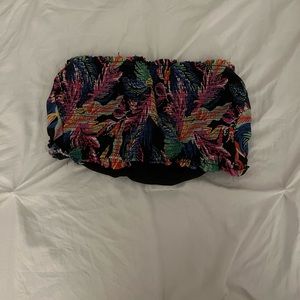 strapless bathing suit top